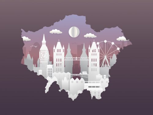 London City Skyline Illustration