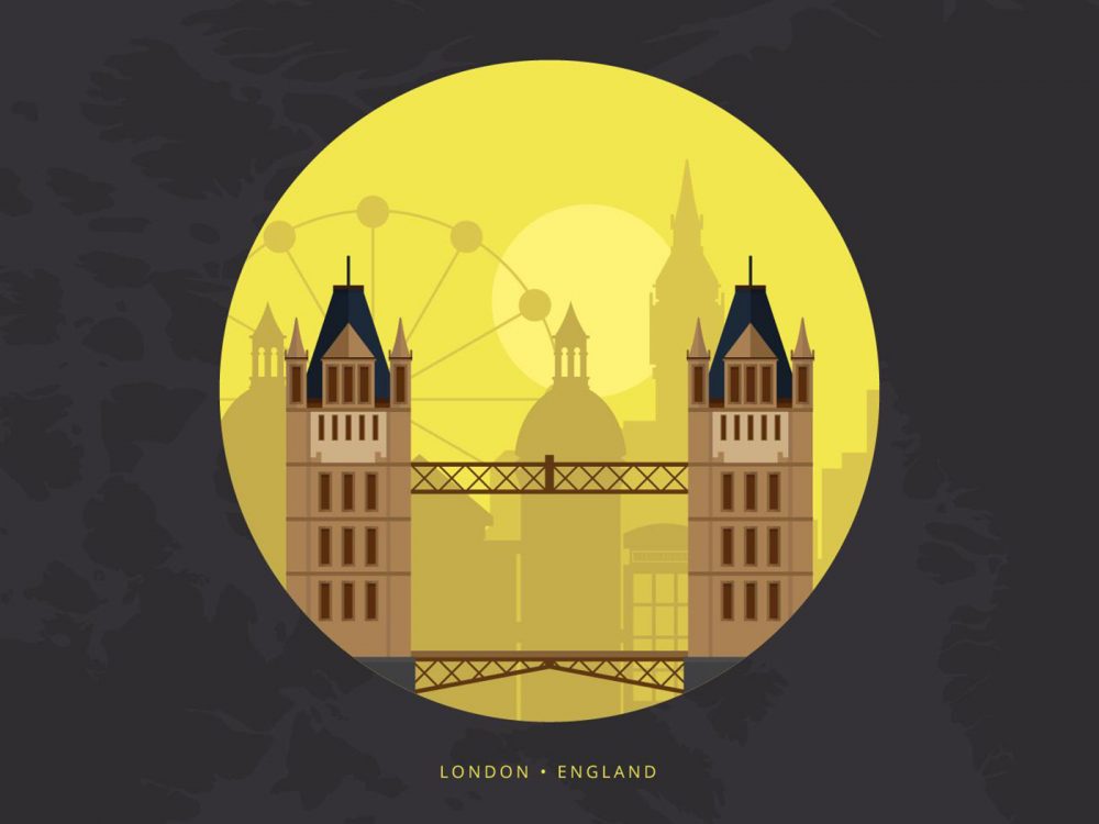 London City Skyline Illustration