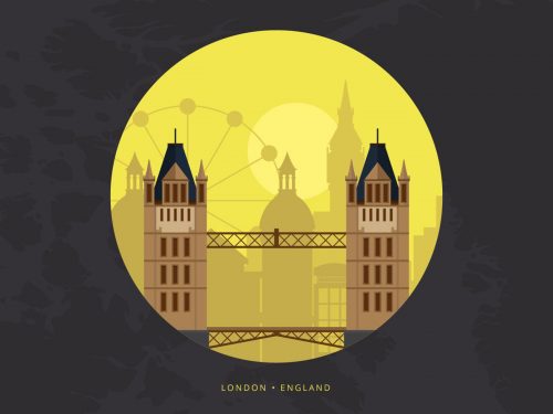 London City Skyline Illustration