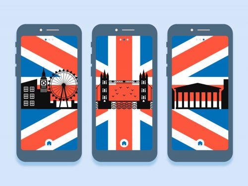 London Landmark Illustration