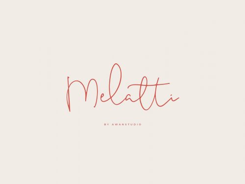 Melatti Handlettering Script