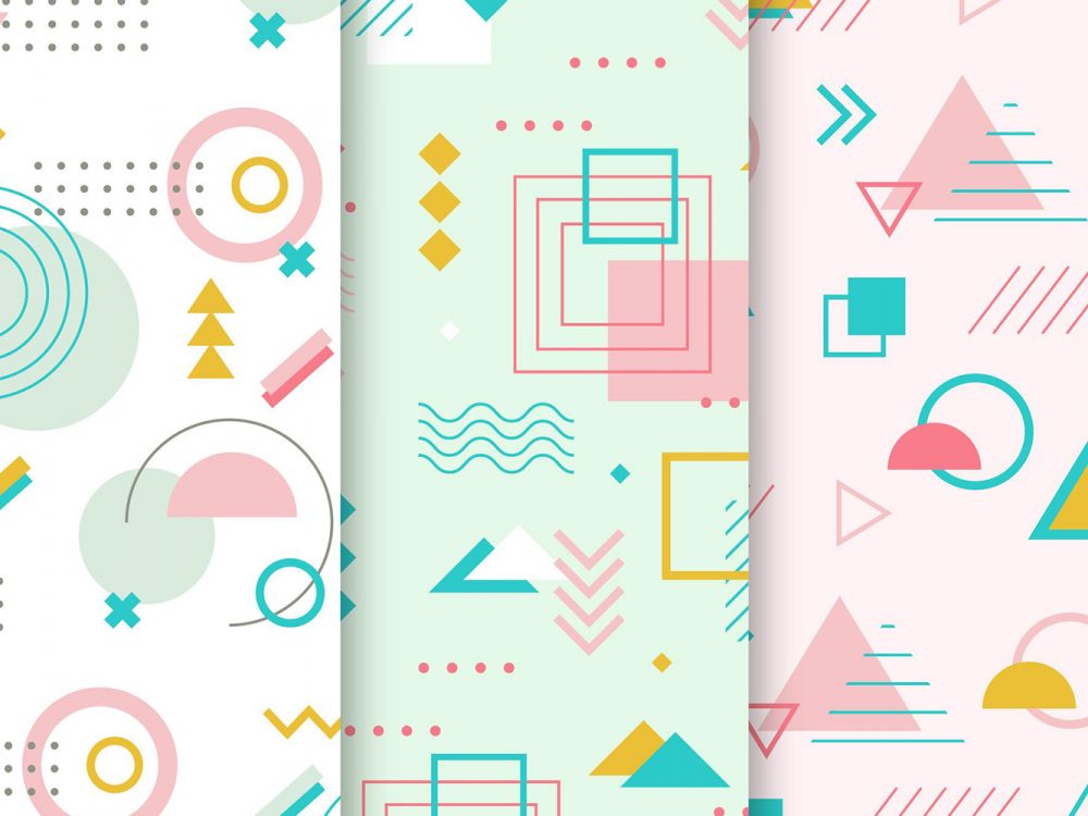 Memphis Seamless Pattern Collection