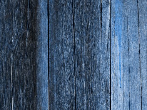 Old Blue Wooden Texture