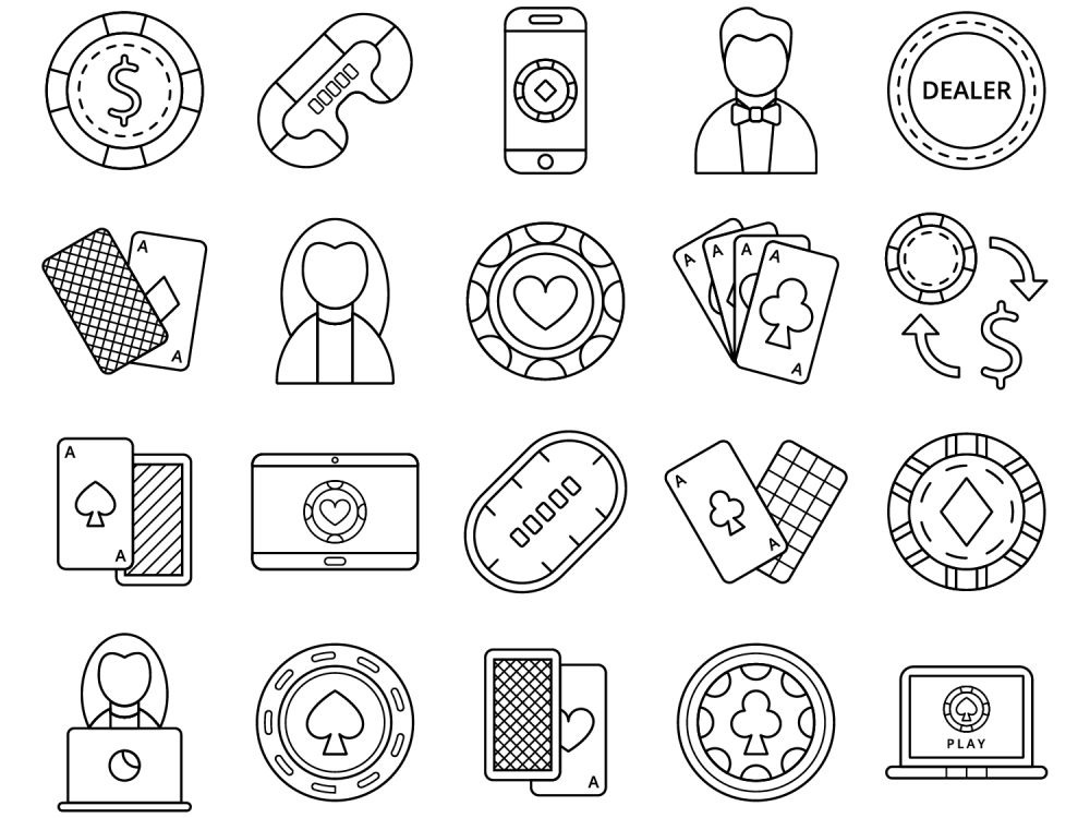 Poker Vector Free Icon Set 2