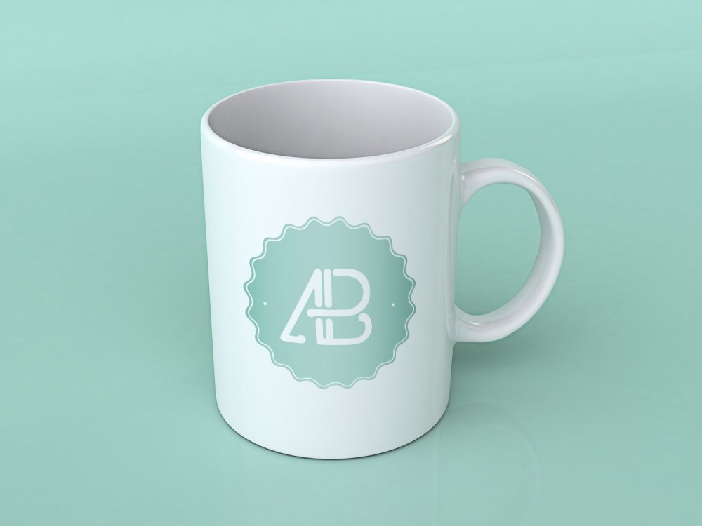 Realistic Coffee Mug Mockup