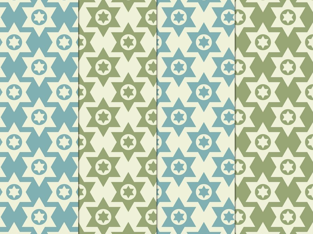 Seamless Geometric Stars Free Pattern