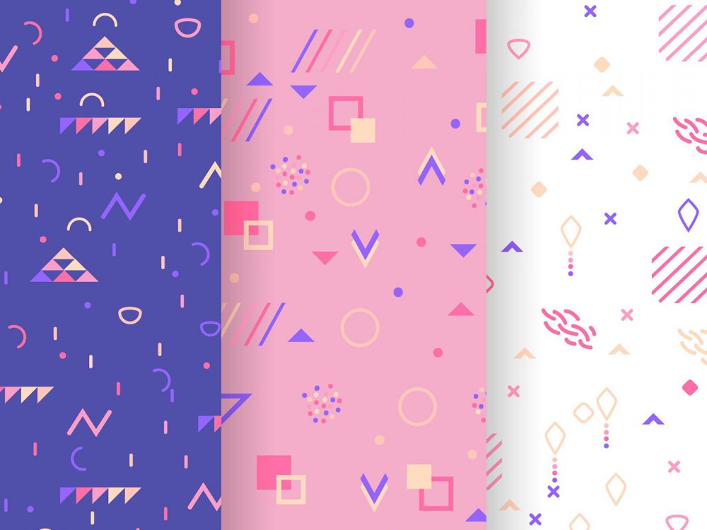 Set of Memphis Pattern Collection