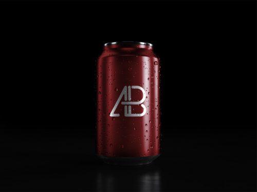 Soda Can Mockup