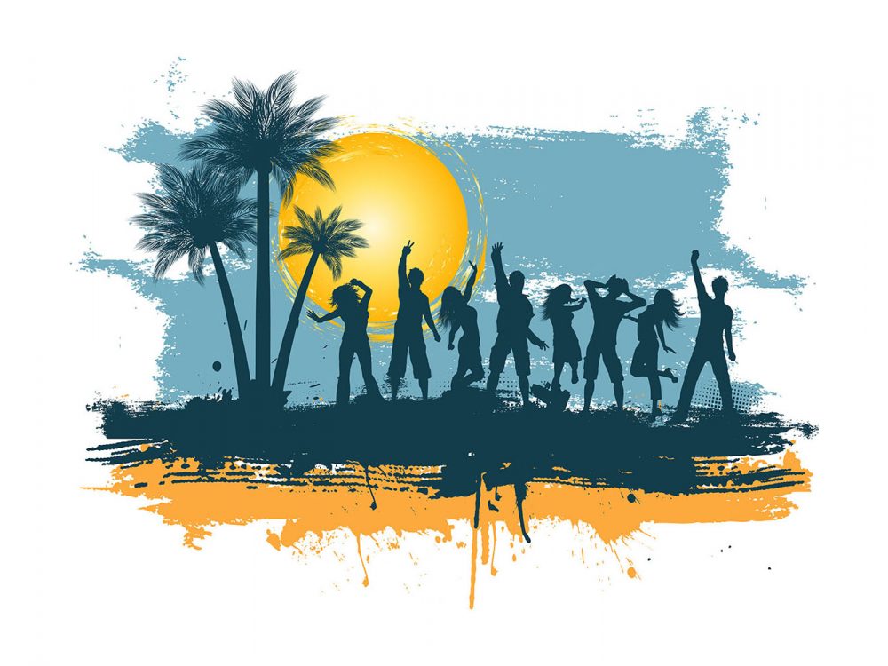 Summer Vacation Illustration