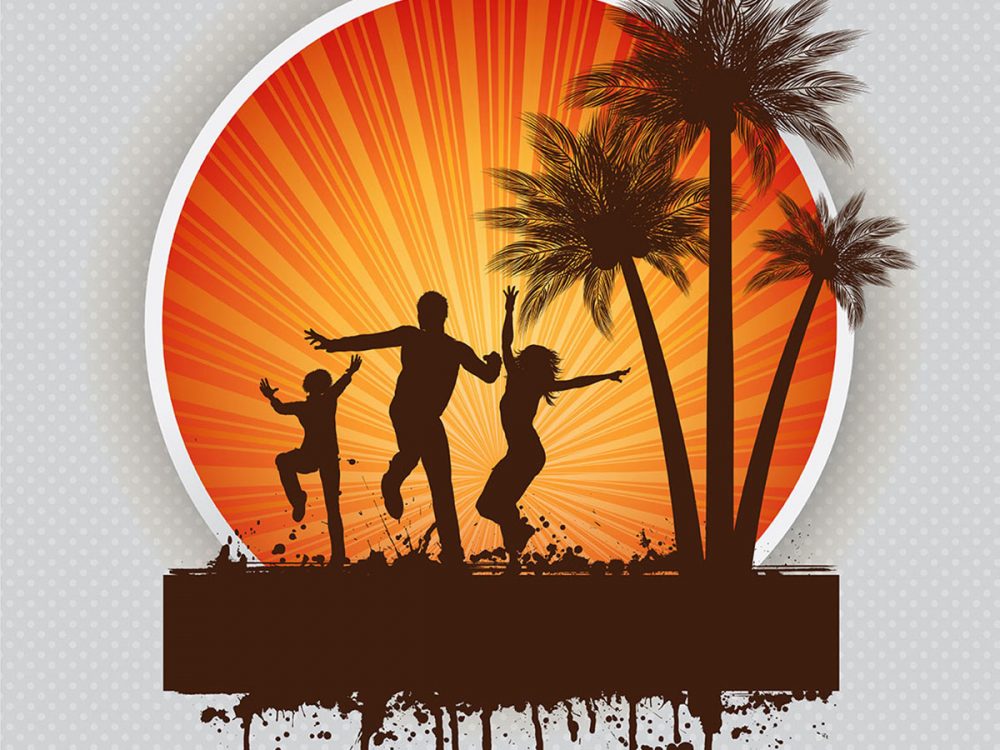 Summer Vacation Illustration