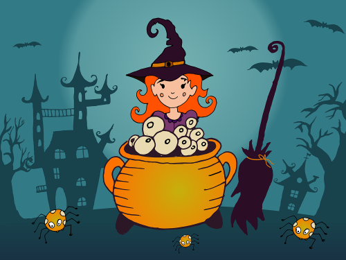 Trick Or Treat Free Vector Illustration