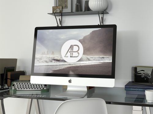 iMac Pro PSD Mockup