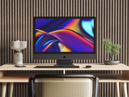 iMac Pro PSD Mockup