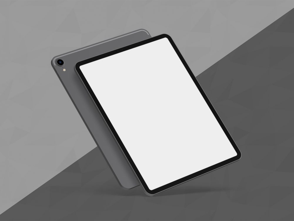 iPad Pro Free Premium Mockup PSD