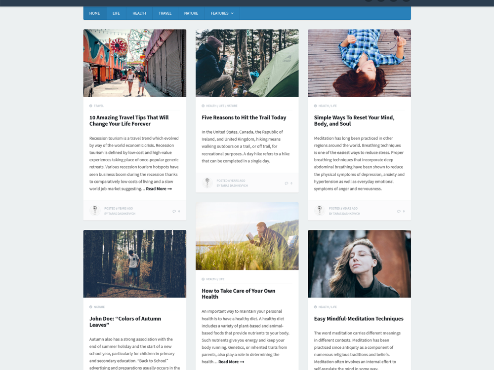 tdMacro WordPress Theme