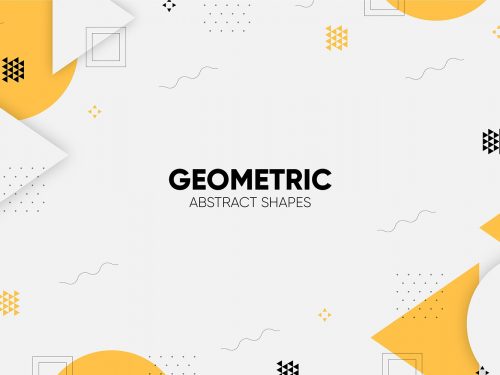 Abstract Geometric Shapes Background