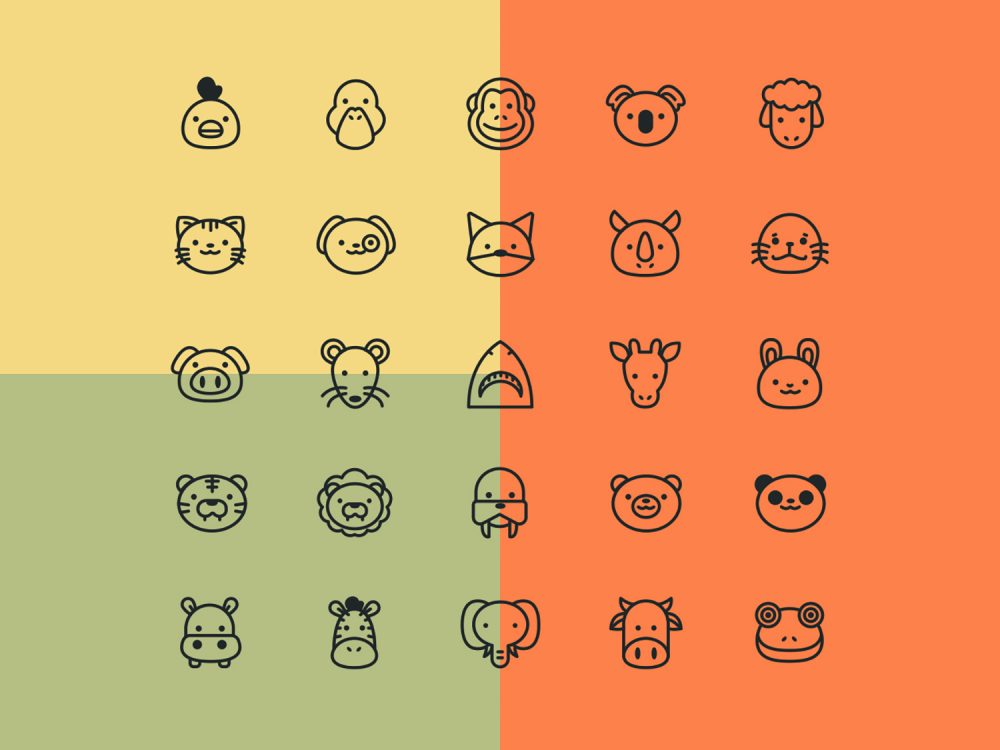 Animal Vector Icons