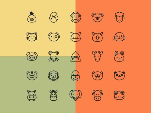 Animal Vector Icons