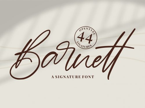 Barnett Free Font