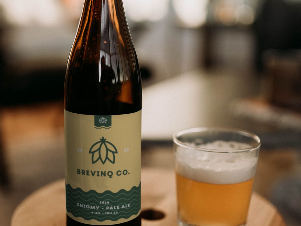 Beer Bottle PSD Mockup