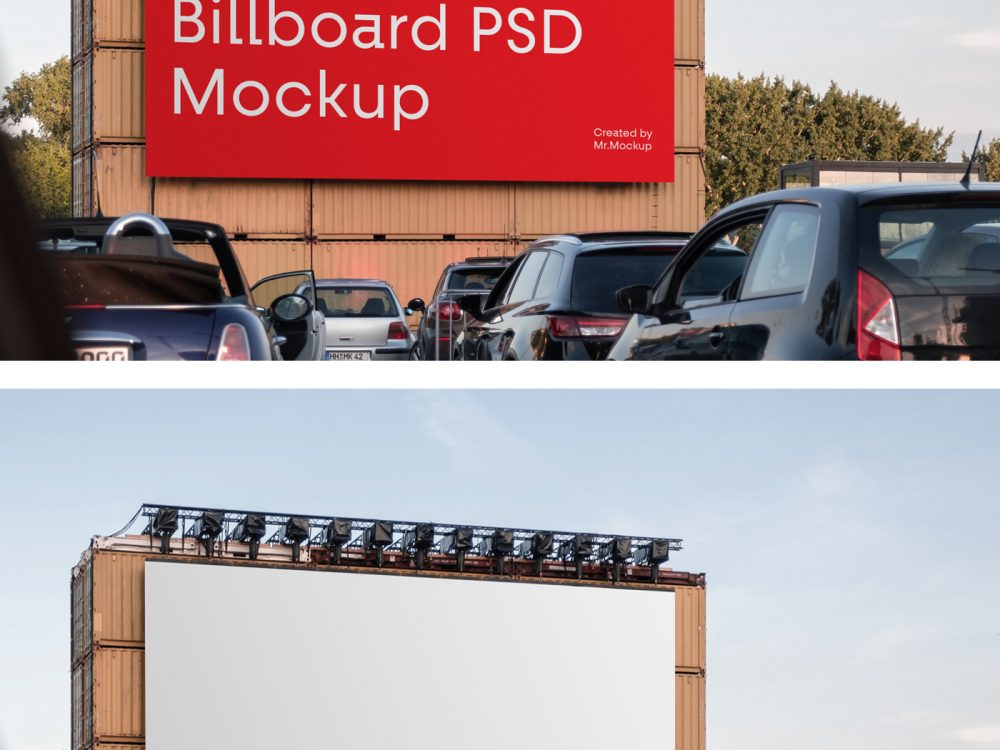 Big Billboard PSD Mockup