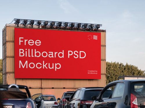 Big Billboard PSD Mockup