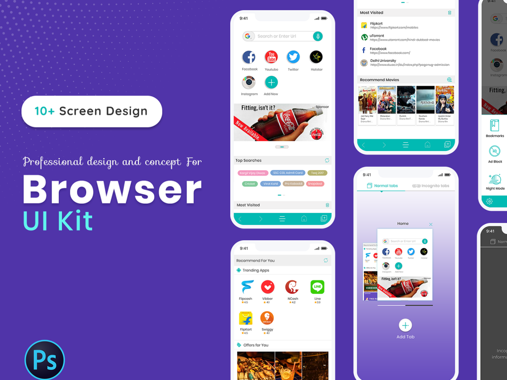 Browser Ui Kit