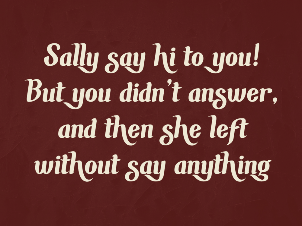 Chunky Wally Free Font