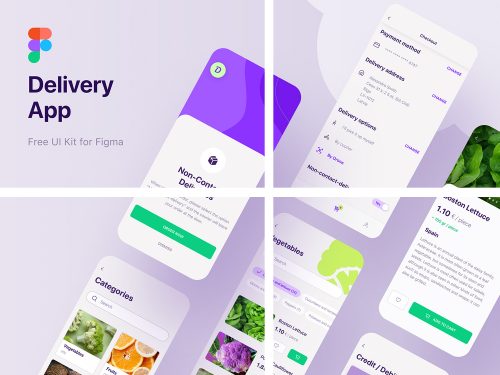 Delivery App UI Kit