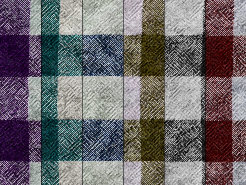Fabric Texture with 6 Colors