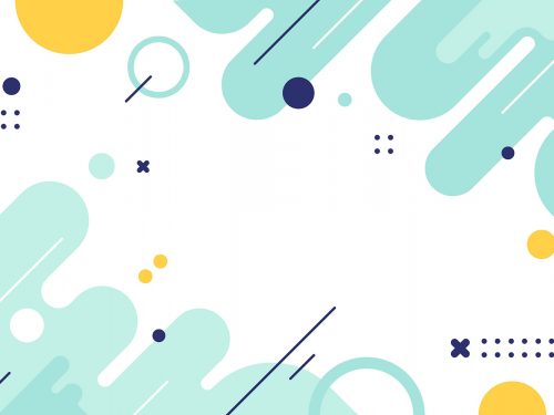 Flat Geometric Background