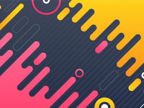 Flat Geometric Background