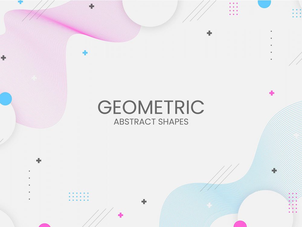 Flat Geometric Background