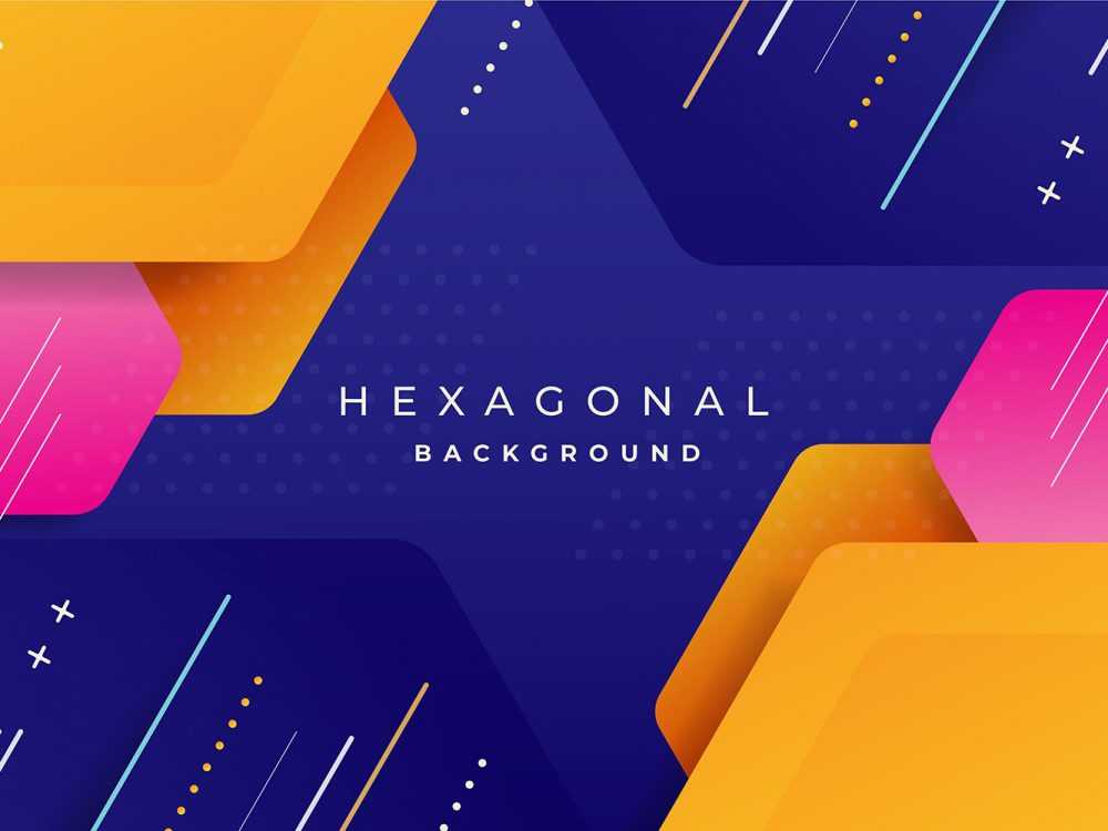 Flat Geometric Background
