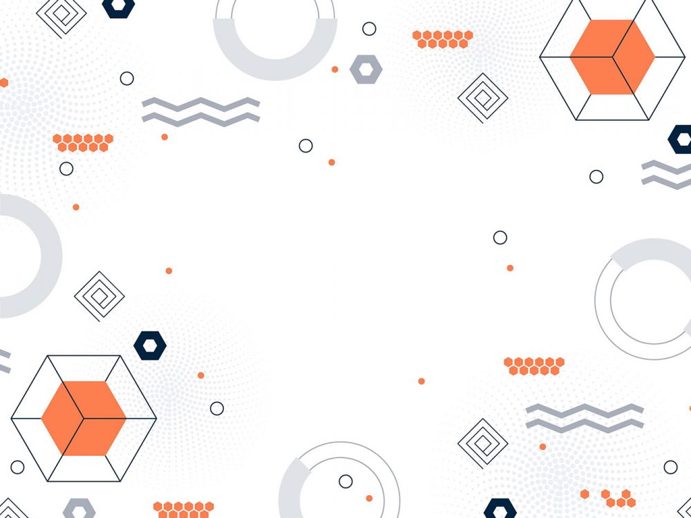 Flat Minimal Geometric Background