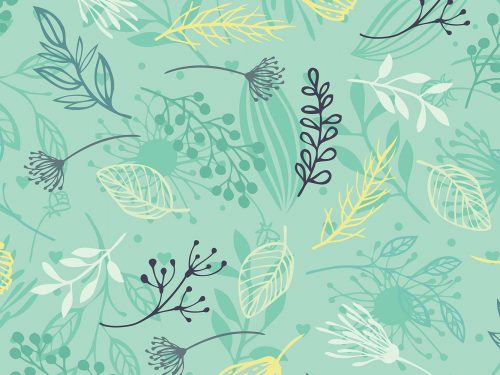 Floral Watercolor Free Pattern