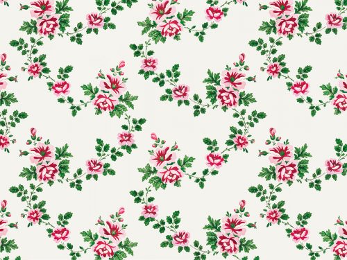 Floral Watercolor Free Pattern