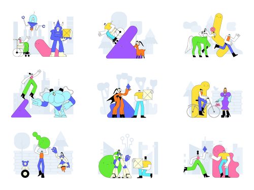 Flow Lava Constructor Illustrations