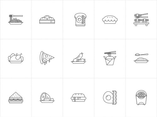 Food Vector Icons