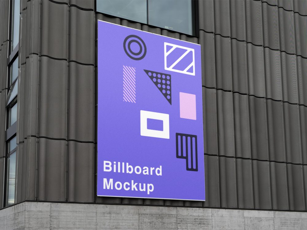 Free Billboard Mockup PSD