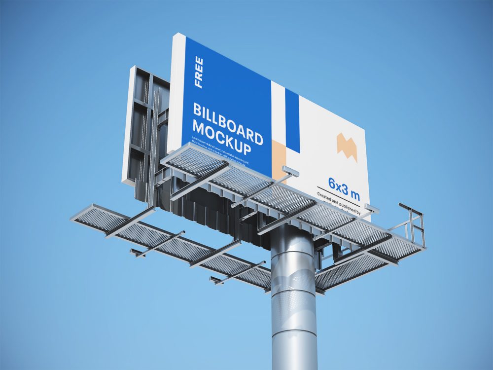 Free Billboard Mockup PSD