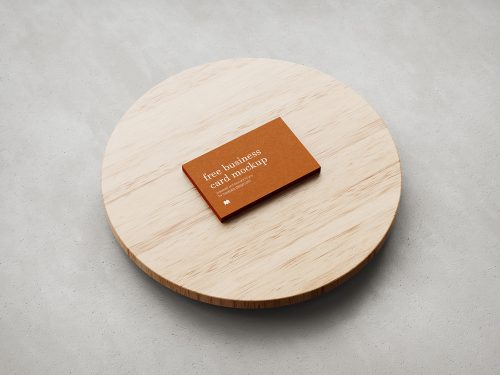Free Business Cards Mockup