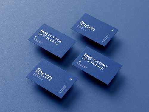 Free Business Cards Mockup