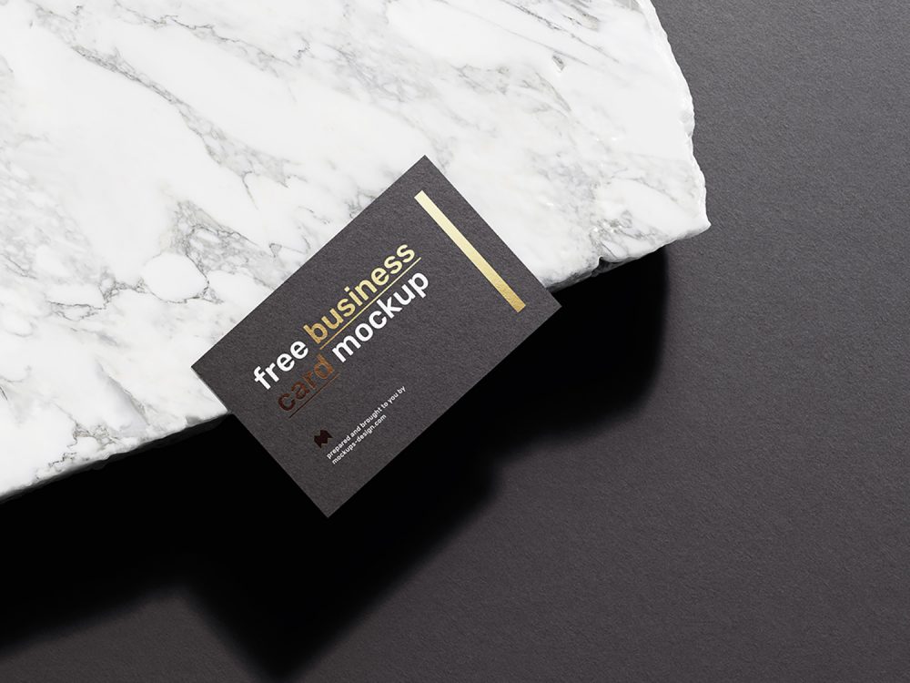 Free Business Cards Mockup