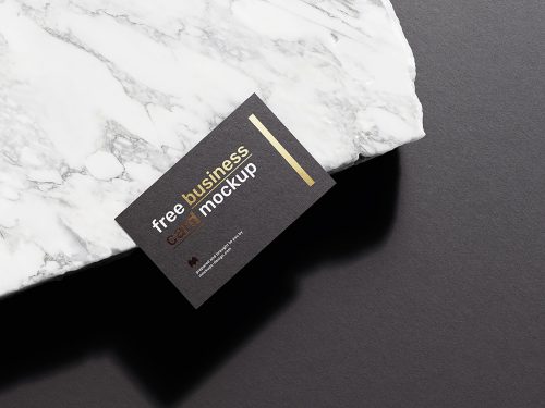 Free Business Cards Mockup