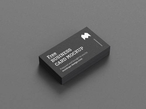 Free Business Cards Mockup