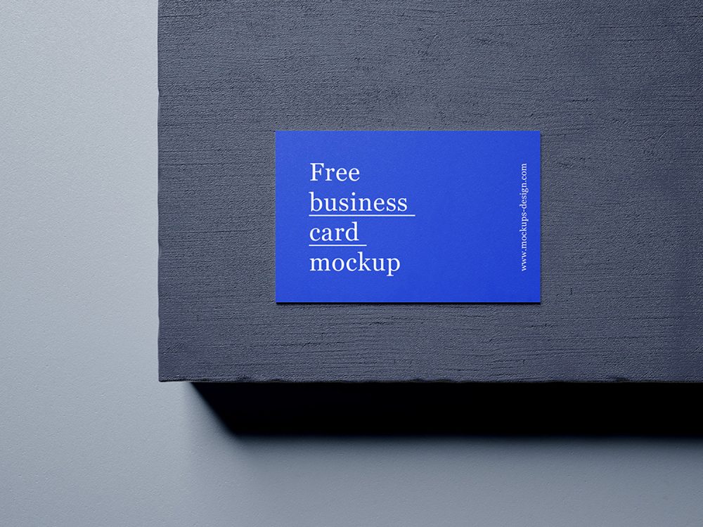 Free Business Cards Mockup