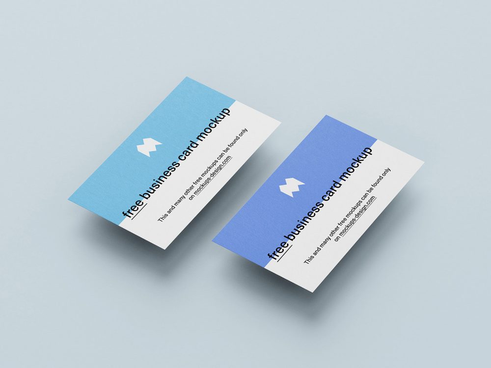 Free Business Cards Mockup