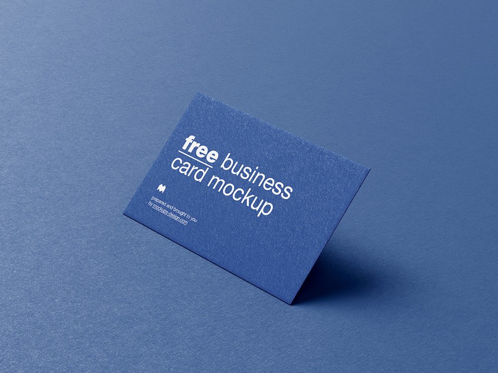 Free Business Cards Mockup