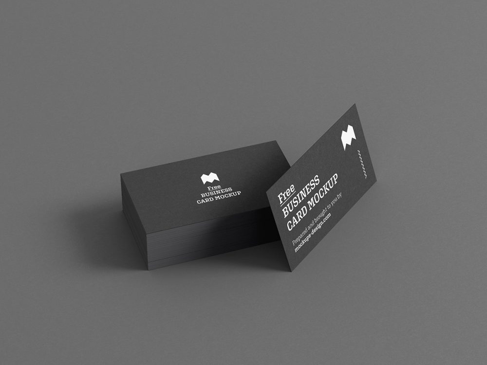 Free Business Cards Mockup